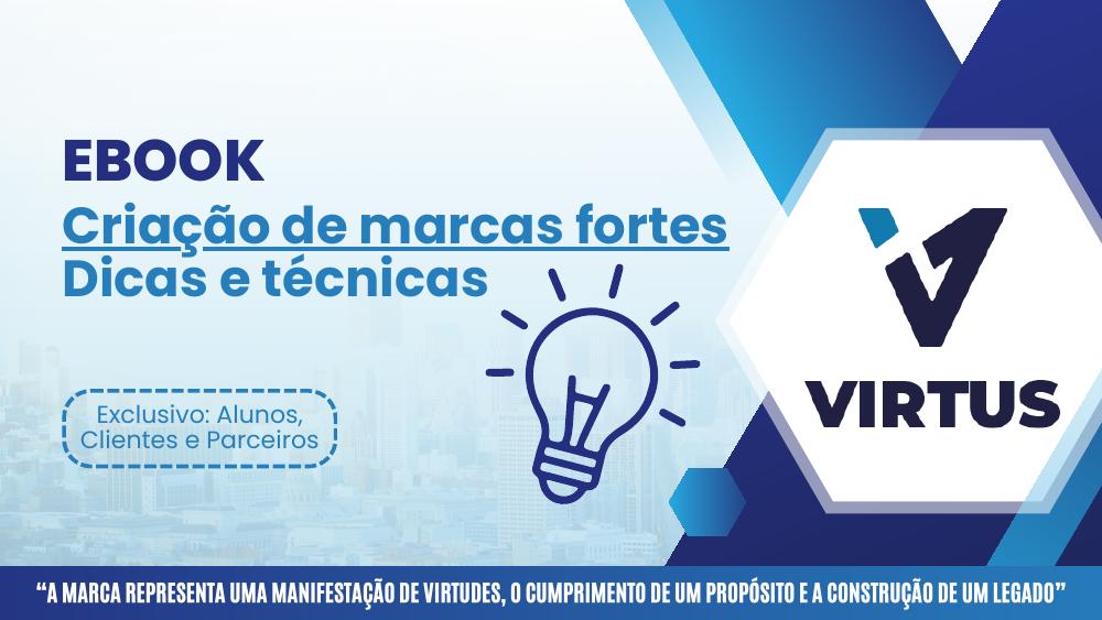 Capa do e-book Criação de marcas fortes: dicas e técnicas